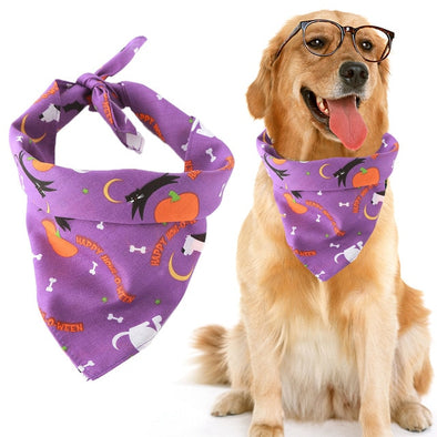 Pet Dog Bandana Halloween Style
