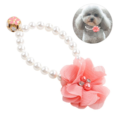 Princess Pearl Pet Necklace