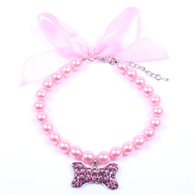 Cat Pearls Necklace