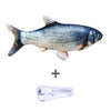Electronic Pet Cat Toy Electric USB Charging Simulation Fish Toys for Dog Cat Chewing