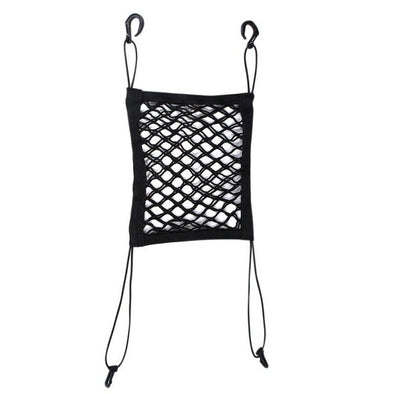 Pet Car Back Seat Barrier Mesh Dog Car Safety Travel Isolation Net Black