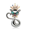 Cat Brooch Metal