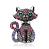 Cat Brooch Metal