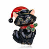 Cat Brooch Metal